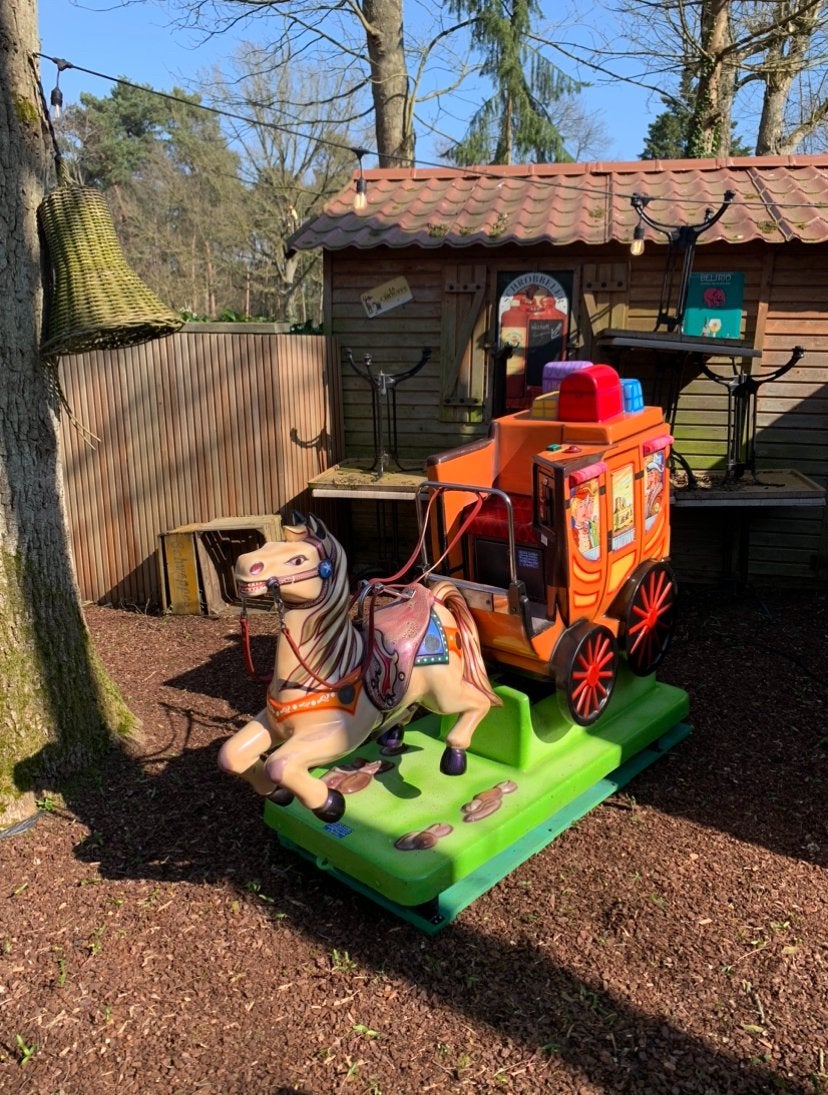 Kiddy ride/kiddyride/kinderautomaat/draaimolen TE HUUR, Collections, Enlèvement ou Envoi, Utilisé