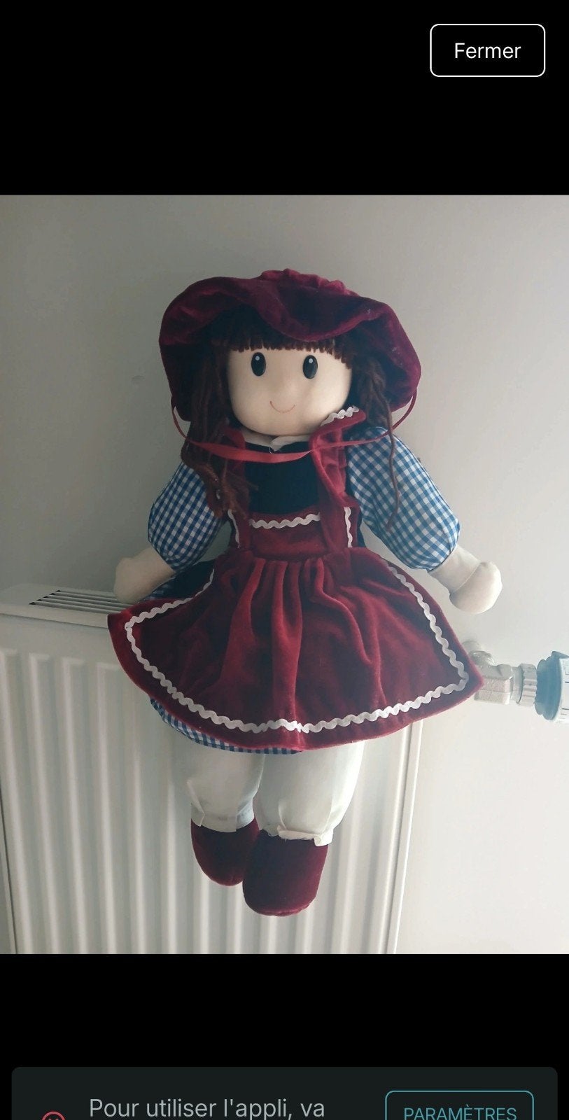 Poupée chiffon, Kinderen en Baby's, Speelgoed | Poppen, Verzenden