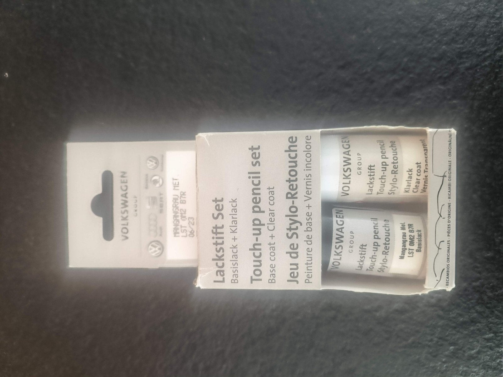 Auto Lakstift Mangaangrijs metalic, Enlèvement