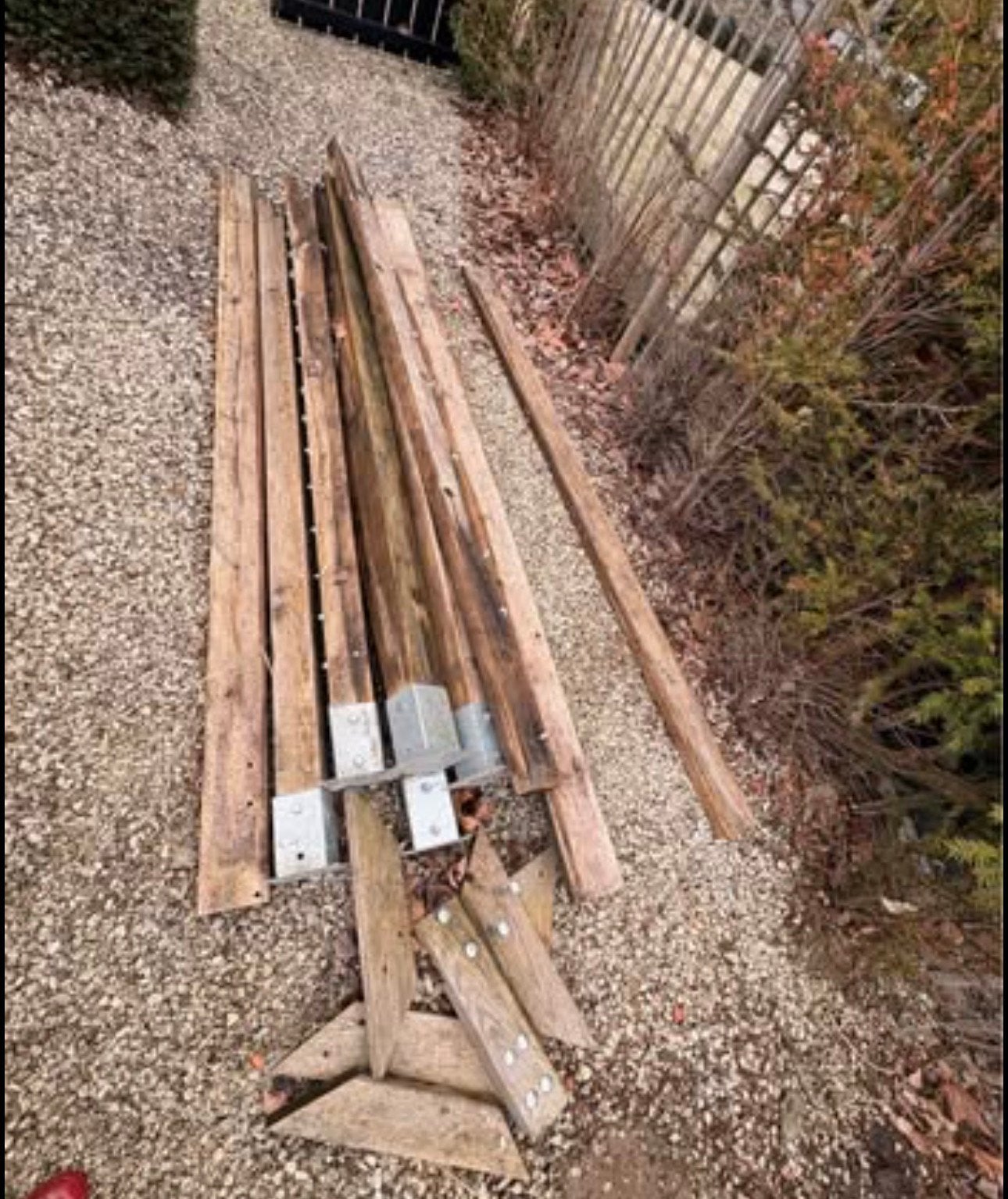 Houten balken, Ophalen, Zo goed als nieuw, Balken