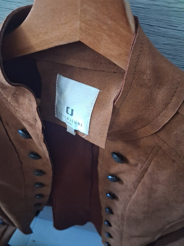 Veste chic jeune, Vêtements | Femmes, Vestes | Hiver, Autre, Taille 36 (S), Comme neuf, Brun