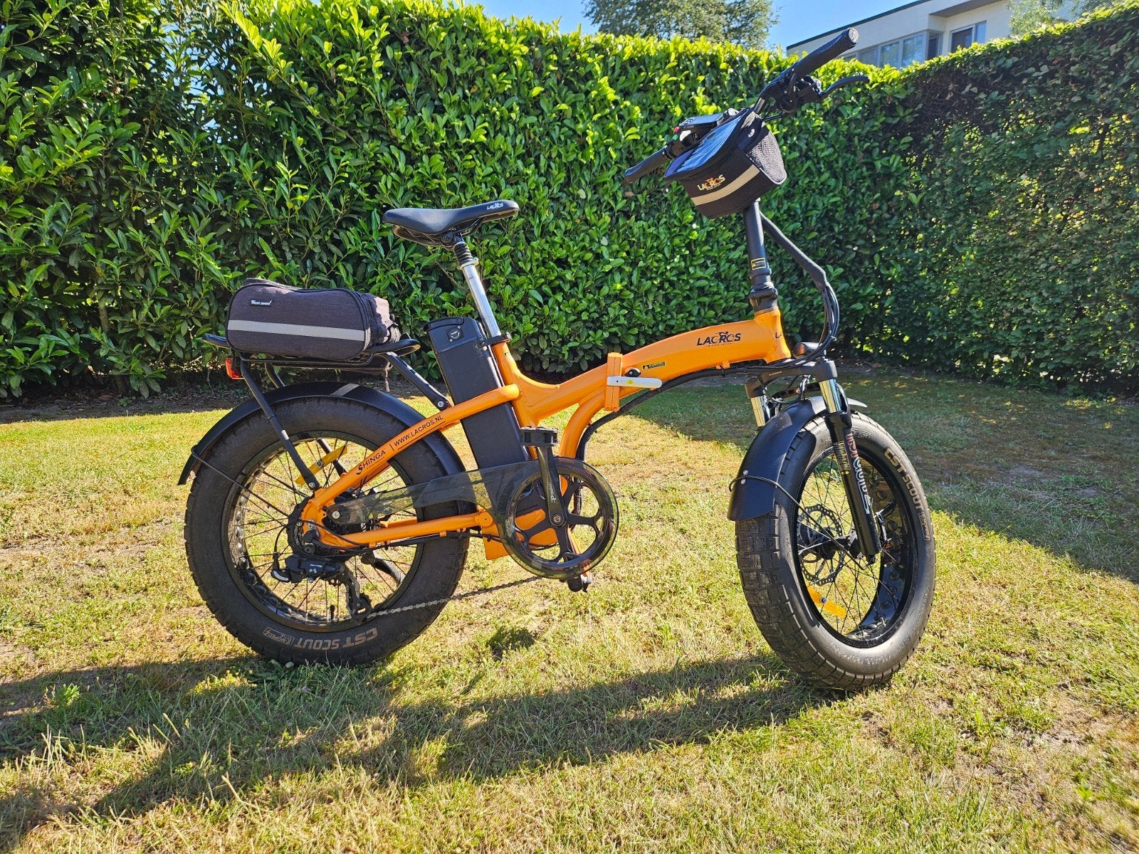fatbike Lacros Mustang 768Wh 4114km!!!, Fietsen en Brommers, Fietsen | Vouwfietsen, Ophalen, Versnellingen, Zo goed als nieuw