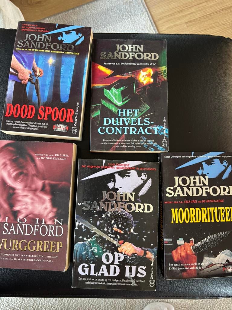 Pocket boeken Johan Sandford, Ophalen, Zo goed als nieuw