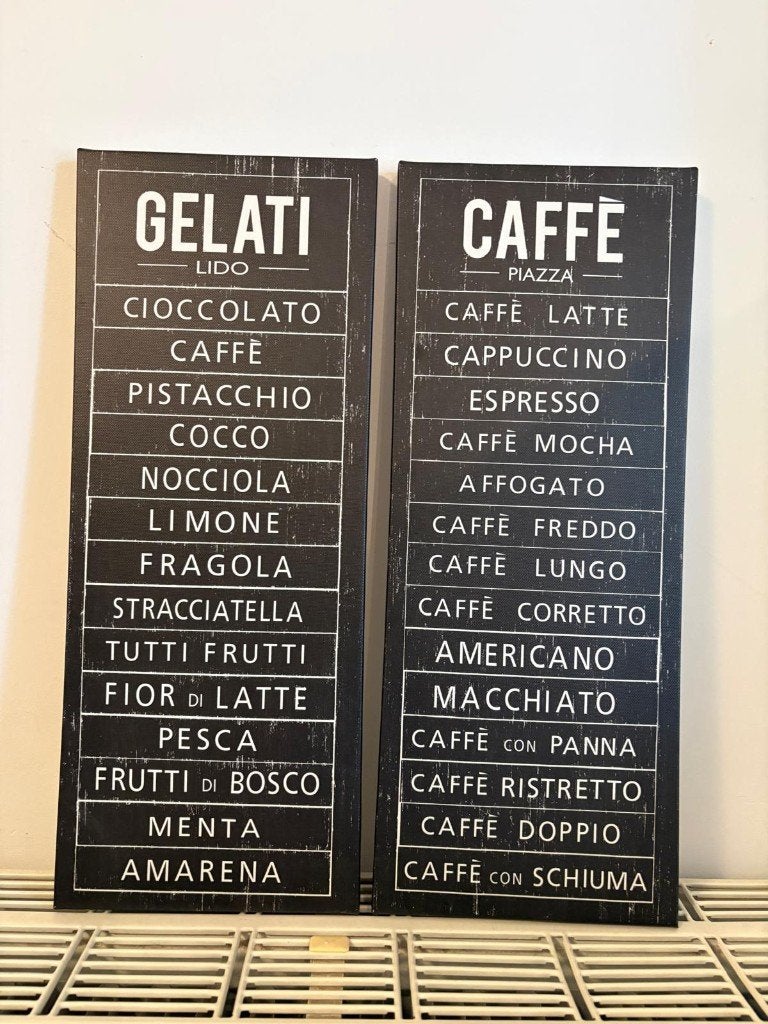 IKEA wanddecoratie keuken Gelati Caffé, Ophalen, 40 cm, Zwart, 60 cm