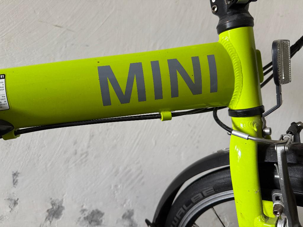 plooifiets, Vélos & Vélomoteurs, Vélos | Vélos pliables, Vitesses, Frein sur jante, Comme neuf, Enlèvement