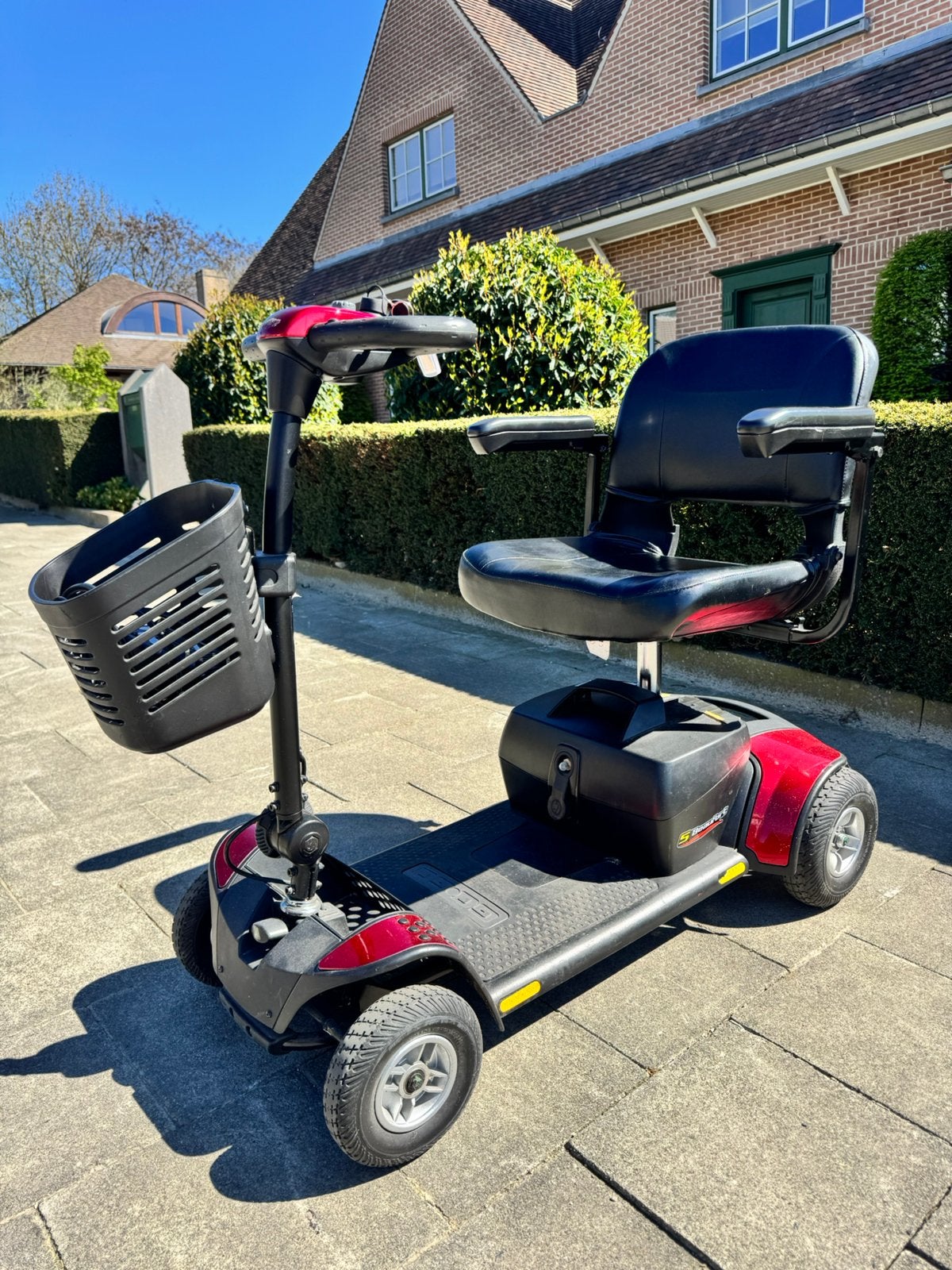 Voiturette electrique Pride GoGo Scootmobiel Démontable neuf, Enlèvement ou Envoi, Pliant, Comme neuf, Fauteuil roulant électrique