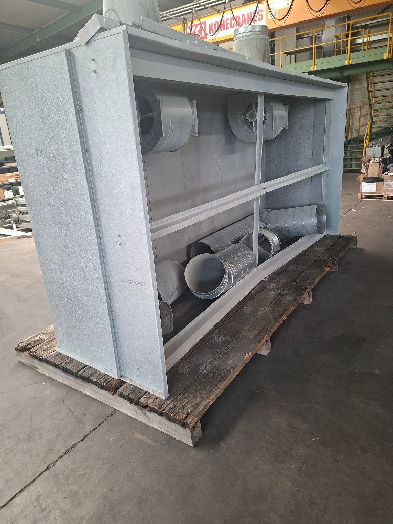 Afzuigwand grote spuitcabine, Ophalen, Voor