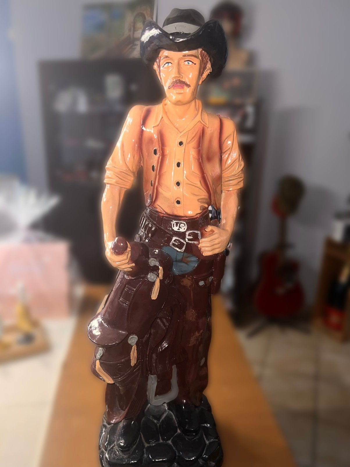 Statue cowboy, Enlèvement, Comme neuf
