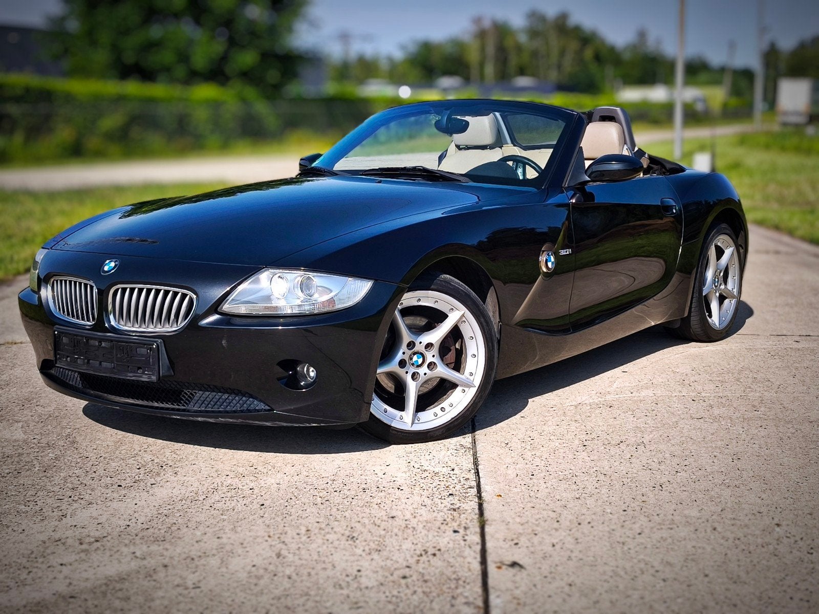 bmw z4 roadster Sportknop 3.0i, Auto's, BMW, Automaat, Beige, Cabriolet, Bedrijf