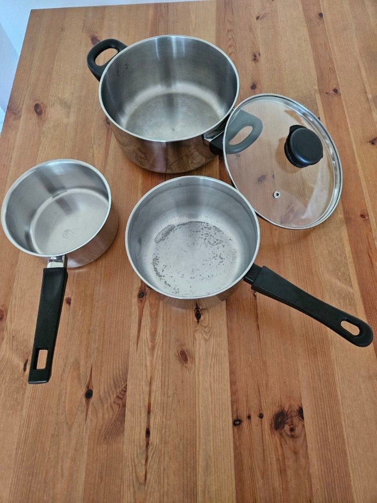 Kookpotten, Ophalen, Zo goed als nieuw, Aluminium, Kookpan