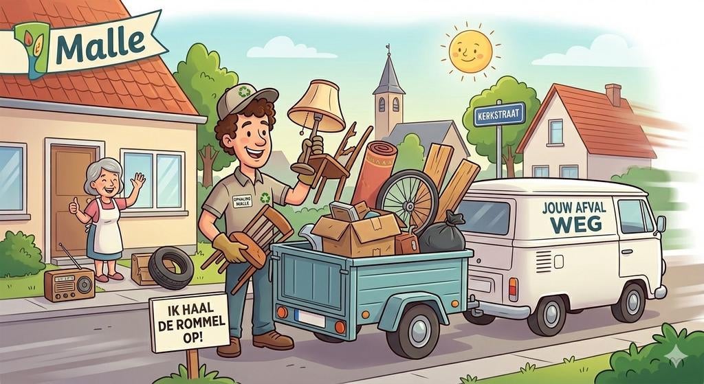 Leegmaken van woning, garage, zolder,..., Huis en Inrichting, Ophalen