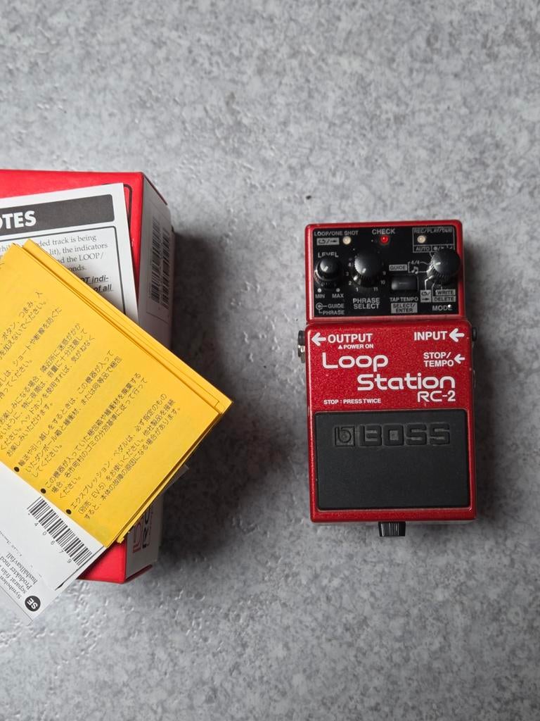 Station de boucle Boss RC2, Musique & Instruments, Enlèvement ou Envoi