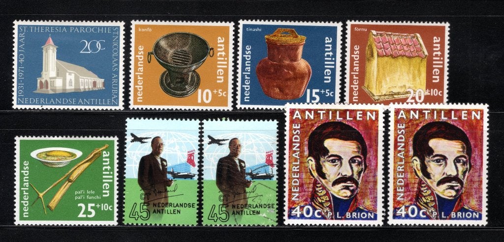 NL. ANTILLES Lot 1971 MH/MNH, Timbres & Monnaies, Timbres | Antilles néerlandaises, Envoi, Non oblitéré
