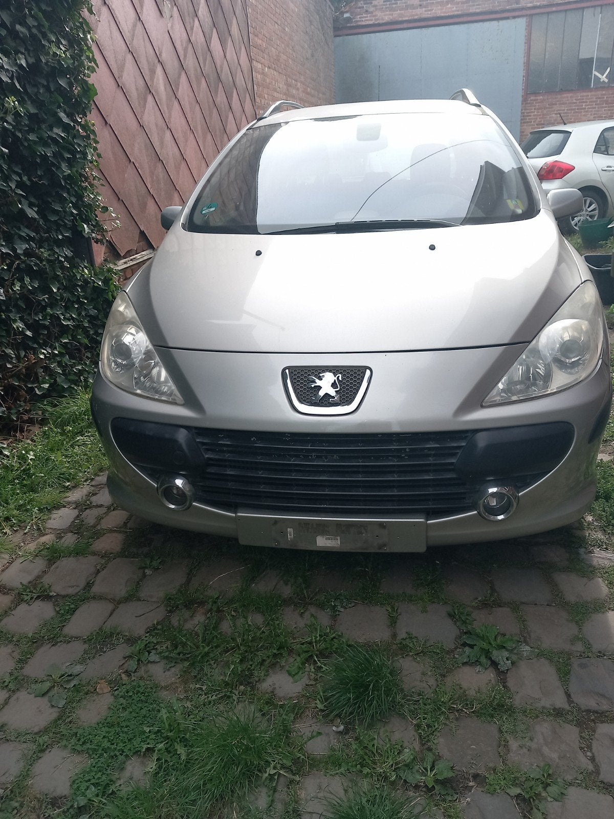 Peugeot 307 break  diesel, Argent ou Gris, Entreprise, Boîte manuelle, Noir