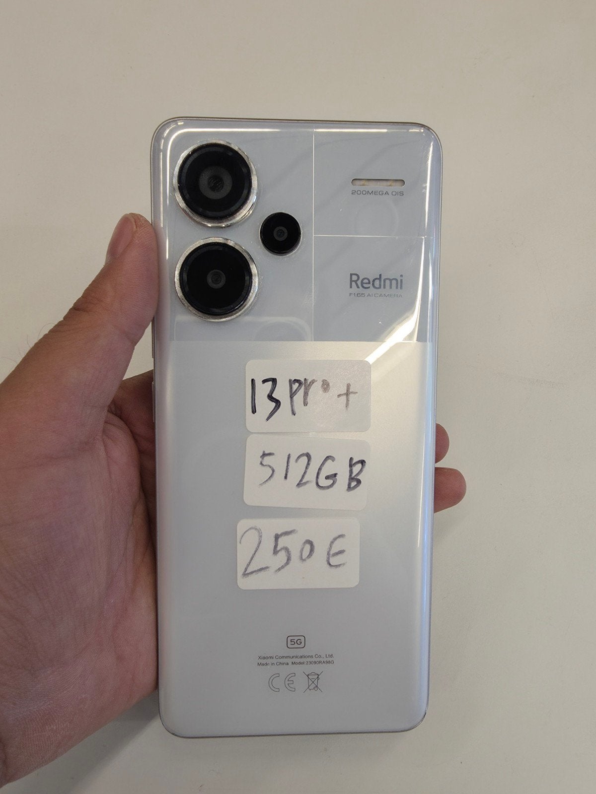 xiaomi redmi note 13pro+ plus 512gb 16gb ram, Ophalen of Verzenden