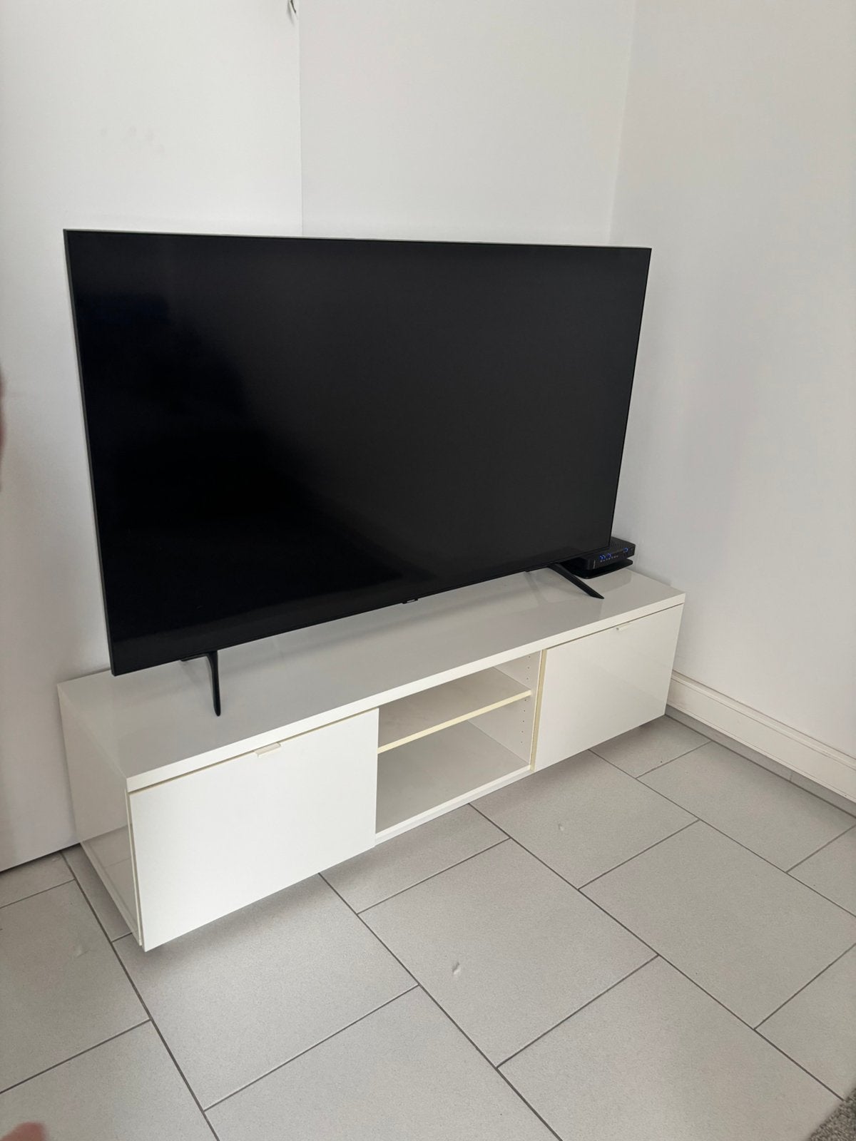 Meuble TV, Ophalen, 150 tot 200 cm, Zo goed als nieuw, Minder dan 100 cm