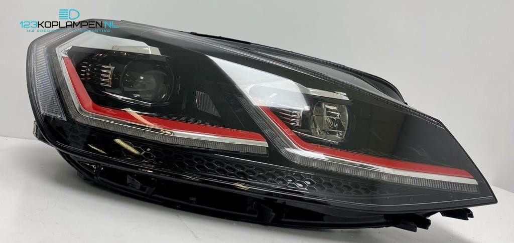 VW Volkswagen Golf GTI 7 Facelift Full LED koplamp rechts, Auto-onderdelen, Gebruikt, -, Volkswagen, -