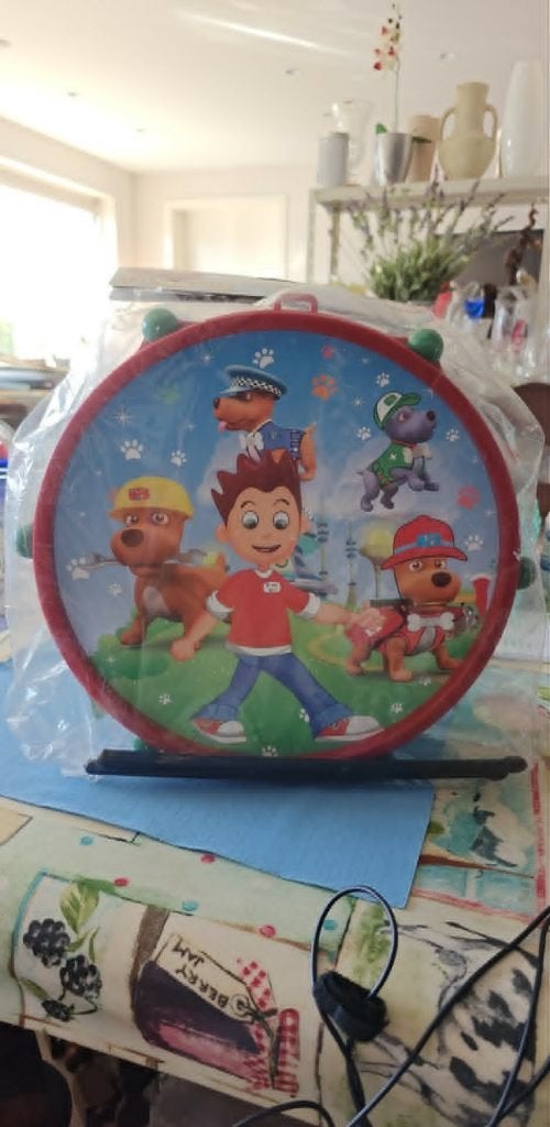 trommel speelgoed kind 3+ jaar nieuw Paw Patrol, Ophalen of Verzenden, Nieuw, Ontdekken, Met geluid