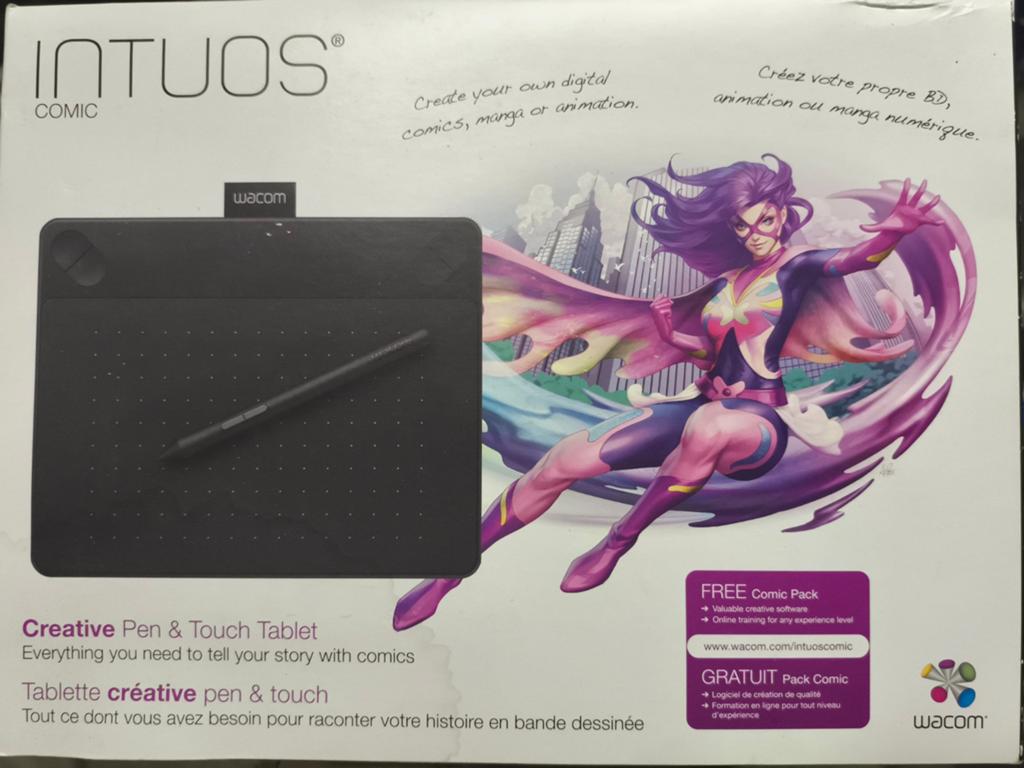 Wacom Intuos, Computers en Software, Tekentablets, Draadloos, Ophalen of Verzenden