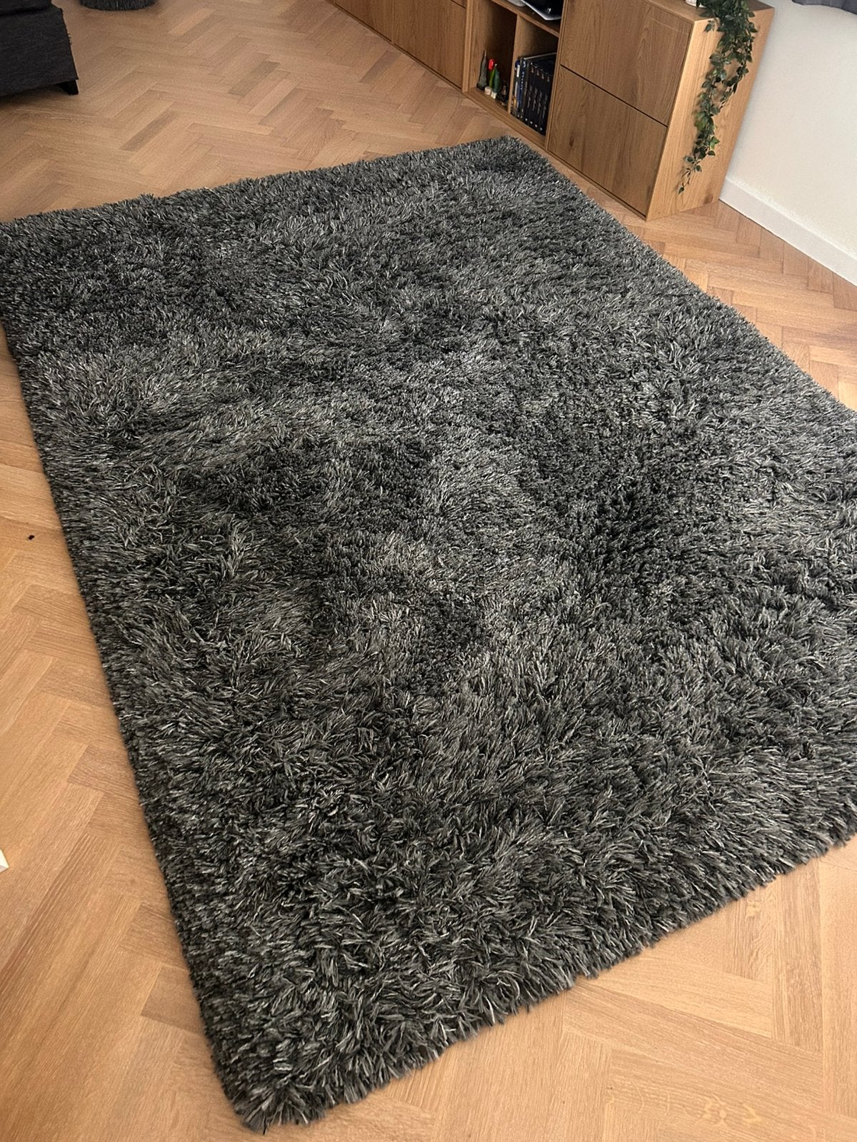 Tapis gris Ikea, 200 cm ou plus, 150 à 200 cm, Enlèvement, Utilisé