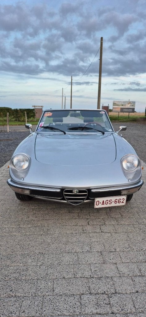 Alfa Spider 2000 Coda Tronca, Auto's, Achterwielaandrijving, Zwart, Cabriolet, Handgeschakeld