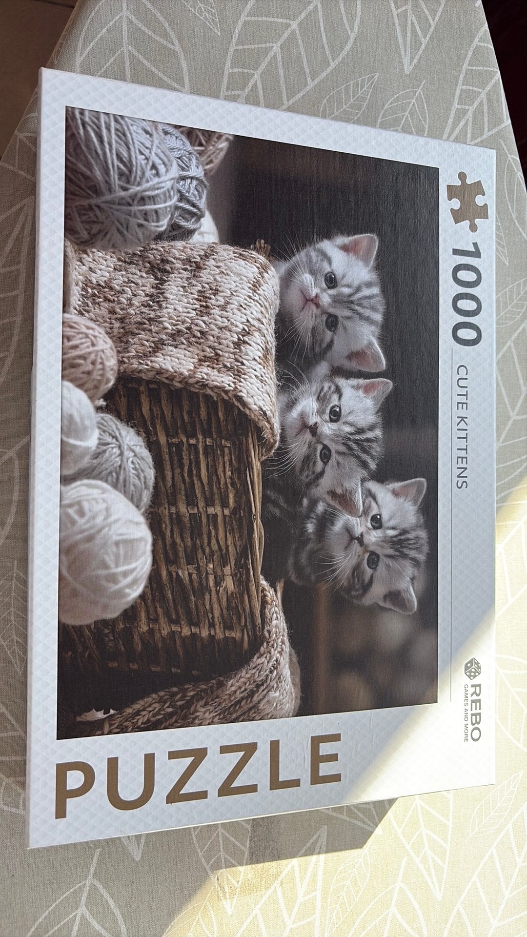 Puzzel 1000 stukjes, Hobby en Vrije tijd, Denksport en Puzzels, Ophalen, 500 t/m 1500 stukjes, Zo goed als nieuw, Legpuzzel