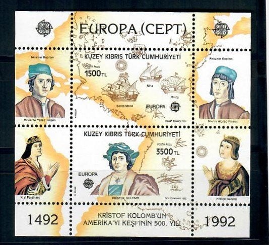 Turks Cyprus yvertnrs: blok 10 postfris, Enlèvement ou Envoi, Non oblitéré, Autres thèmes