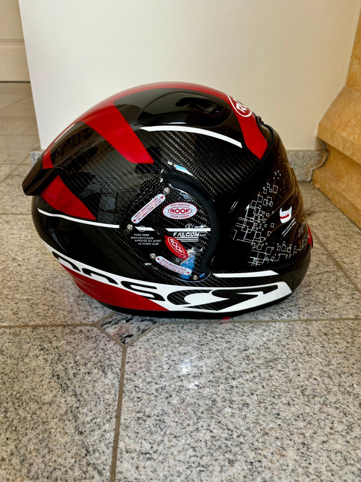 ROOF Casque Sport RO200 CARBON FALCON S (56), Nieuw met kaartje, Heren, Ophalen of Verzenden, Integraalhelm