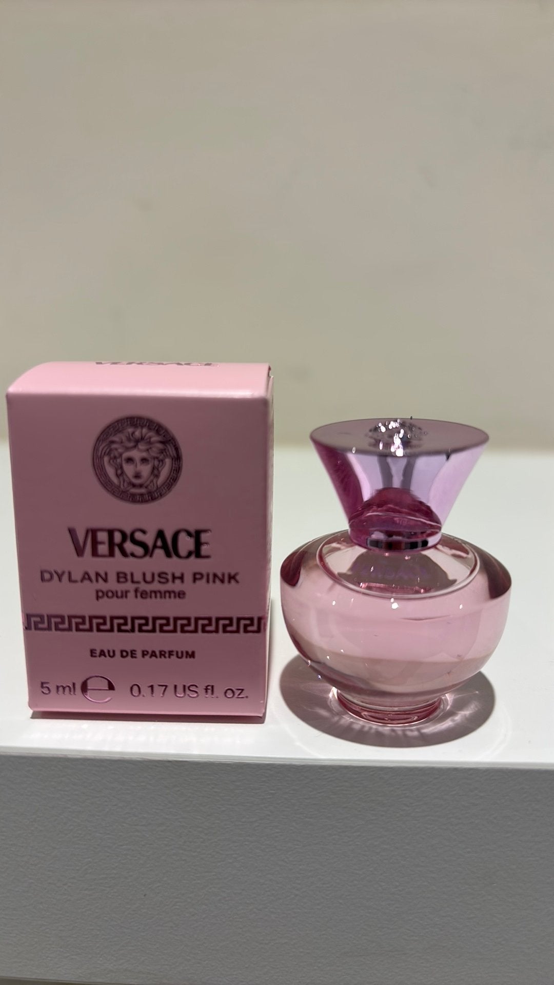 Versace Dylan Blush Pink pour femme 5 ml miniatuur, Enlèvement ou Envoi, Neuf