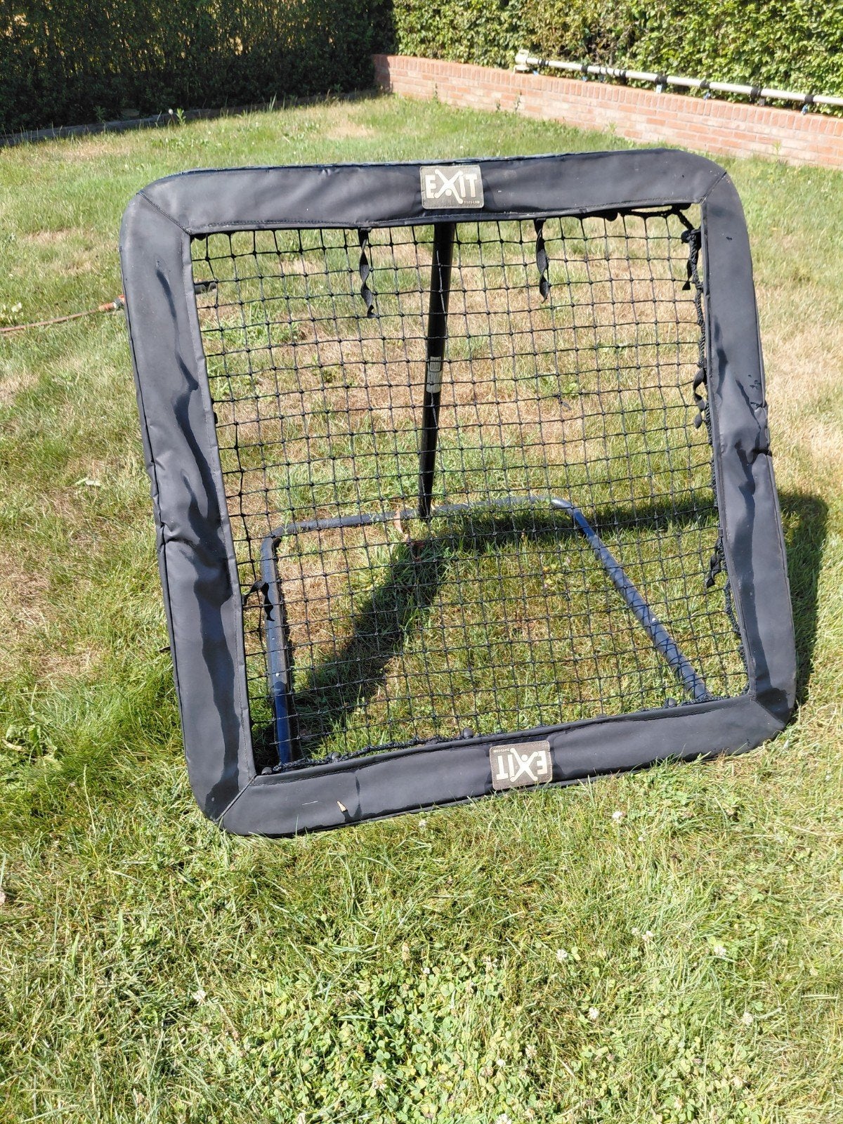 Rebounder, Kickback,Tchoukbal, baltrainer. 124 x 124., Sport en Fitness, Voetbal, Ophalen, Gebruikt, Overige typen