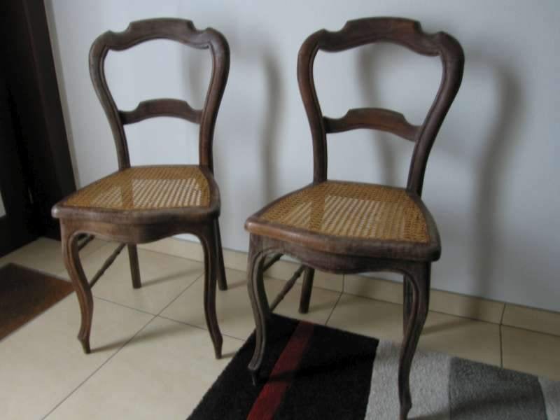 2 stoelen Louis Philippe, Antiquités & Art, Antiquités | Meubles | Chaises & Canapés, Enlèvement