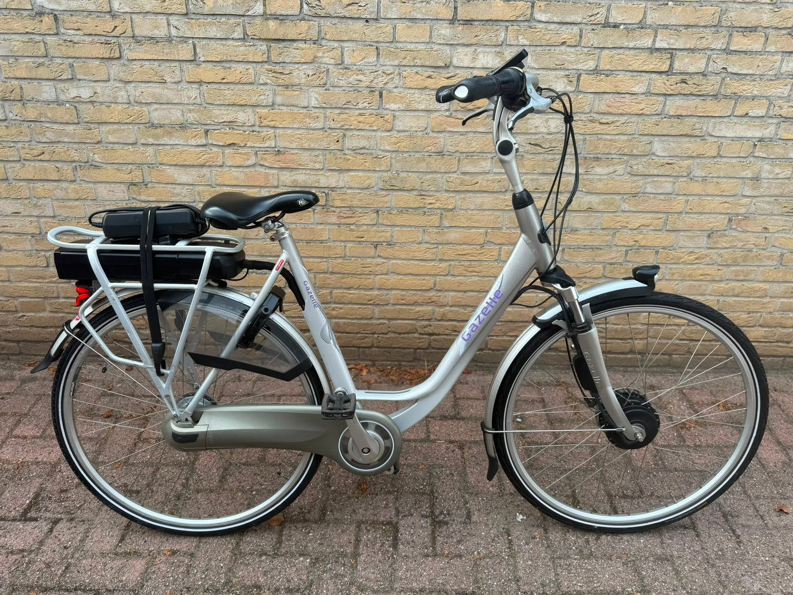 Electrische gazelle Panasonic fiets, Vélos & Vélomoteurs, 51 à 55 cm, 50 km par batterie ou plus, Comme neuf, Enlèvement