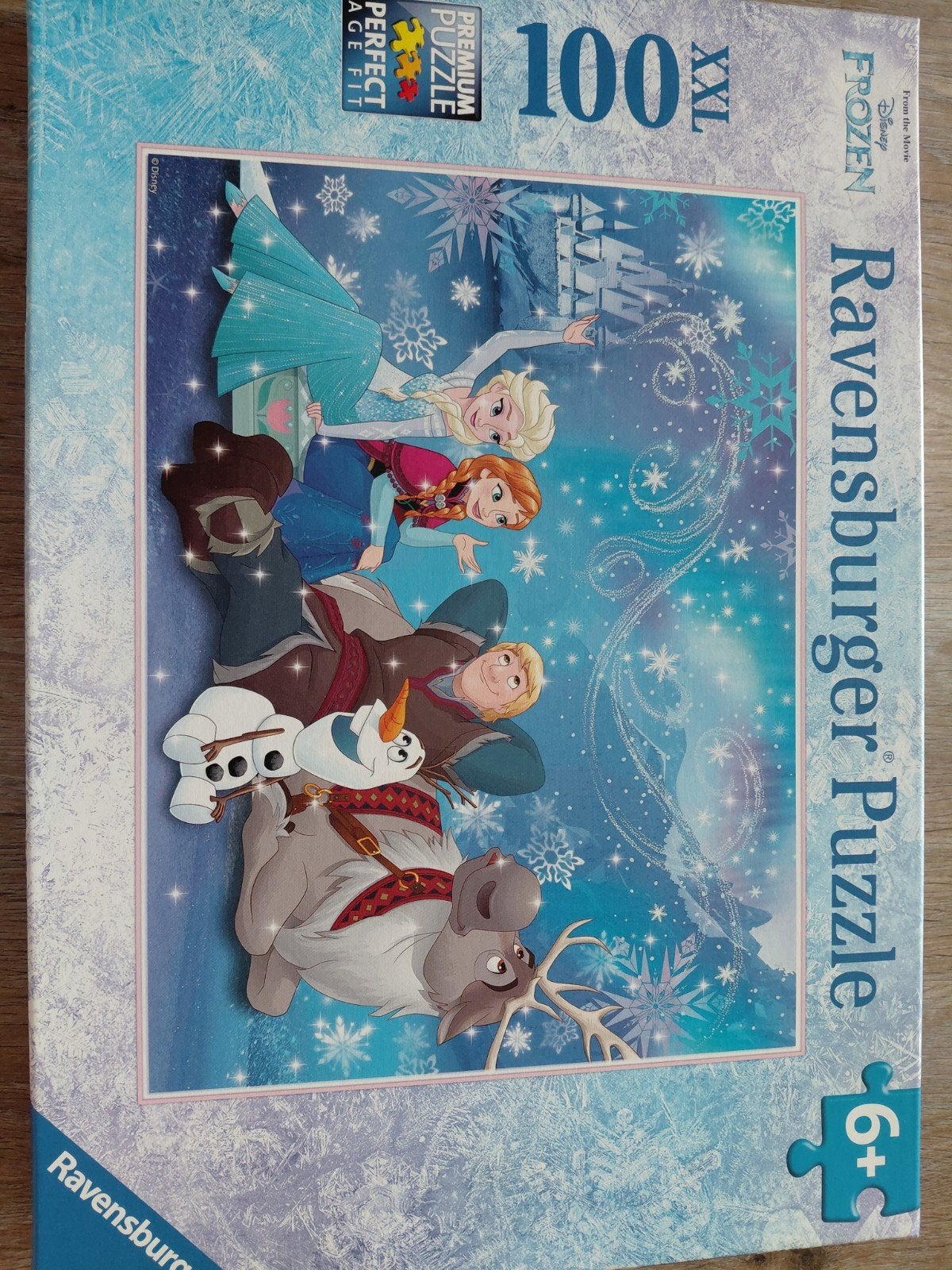 Puzzel Frozen, Ophalen, Meer dan 50 stukjes, Zo goed als nieuw, 6 jaar of ouder