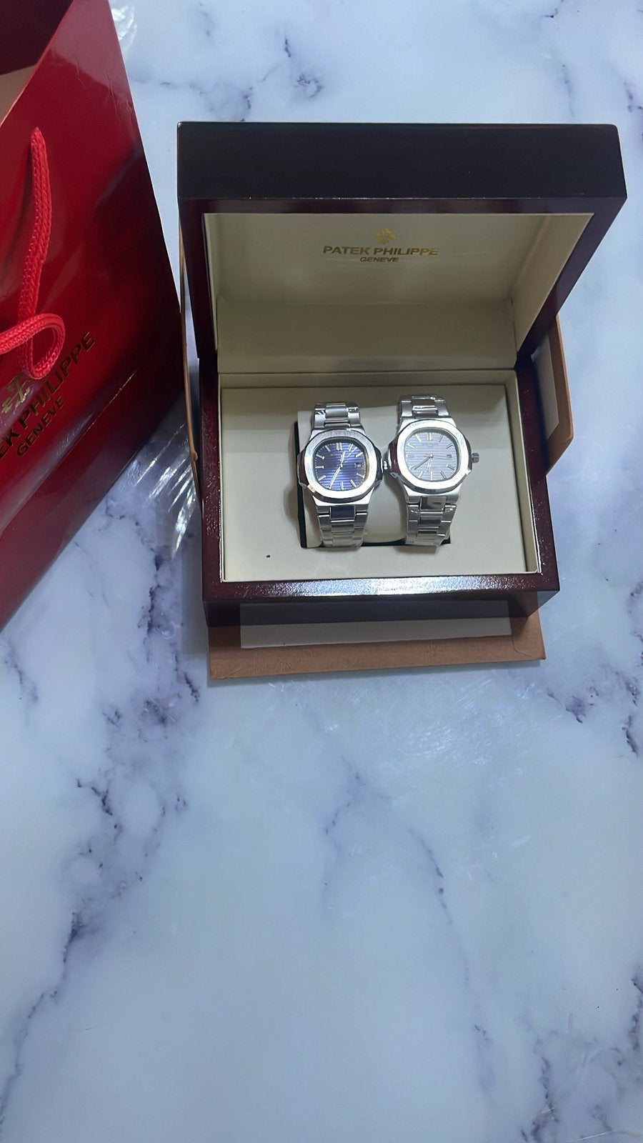 Patek Phillipes bleu et blanc, Enlèvement ou Envoi, Neuf