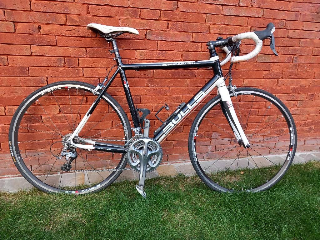Vélo de route Bulls blanc-noir, Autres marques, Titane, Enlèvement, 28 pouces