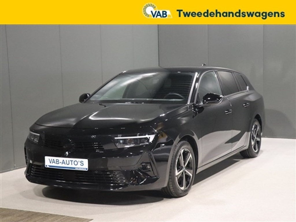 Opel Astra   sports tourer mhev gs line, Auto's, Electronic Stability Program (ESP), Zwart, 136 pk, Zwart