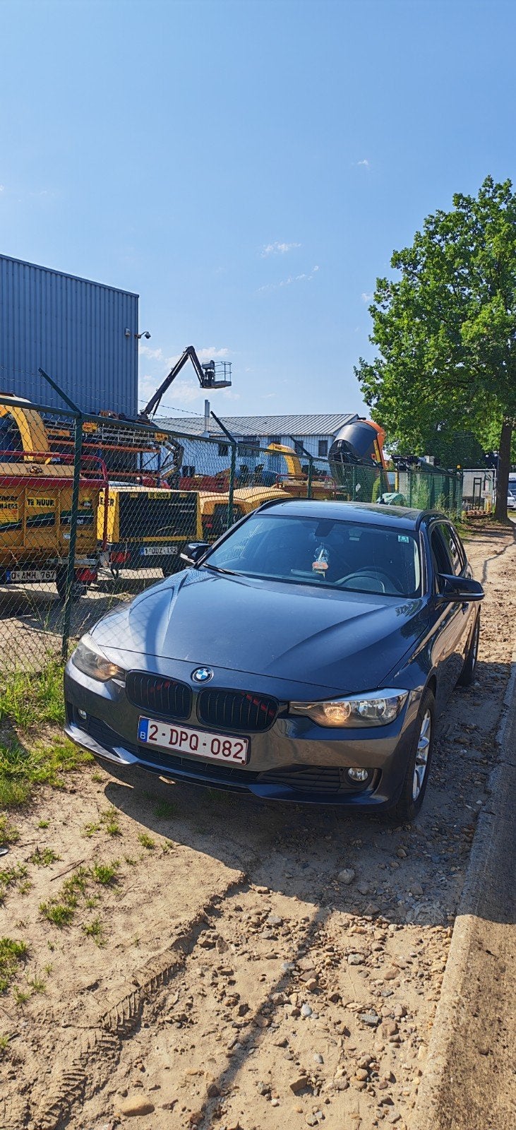 Bmw 318D F31 2013, Auto's, Euro 5, Achterwielaandrijving, Zwart, 4 cilinders