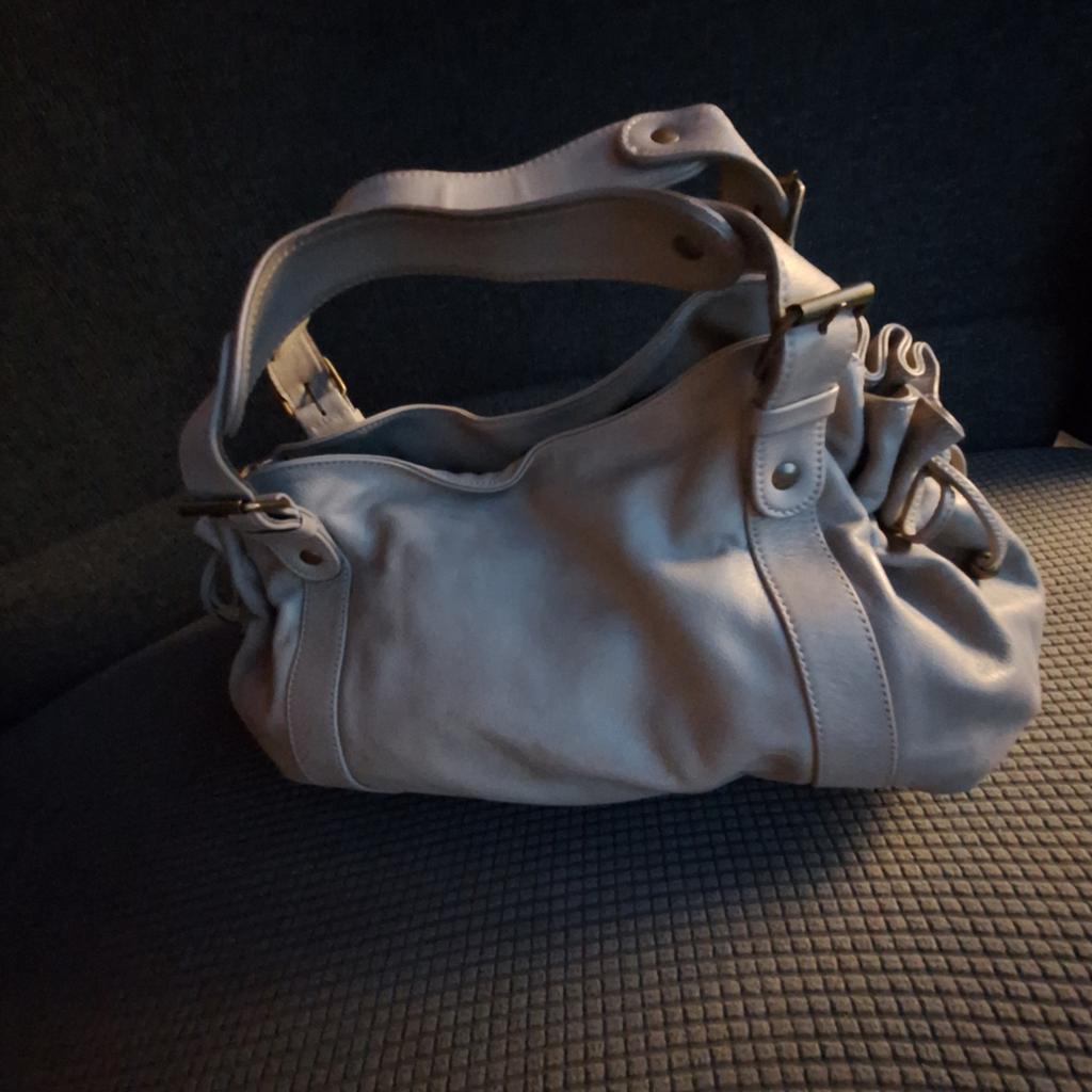 Muizegrijze handtas, Handtassen en Accessoires, Ophalen, Handtas