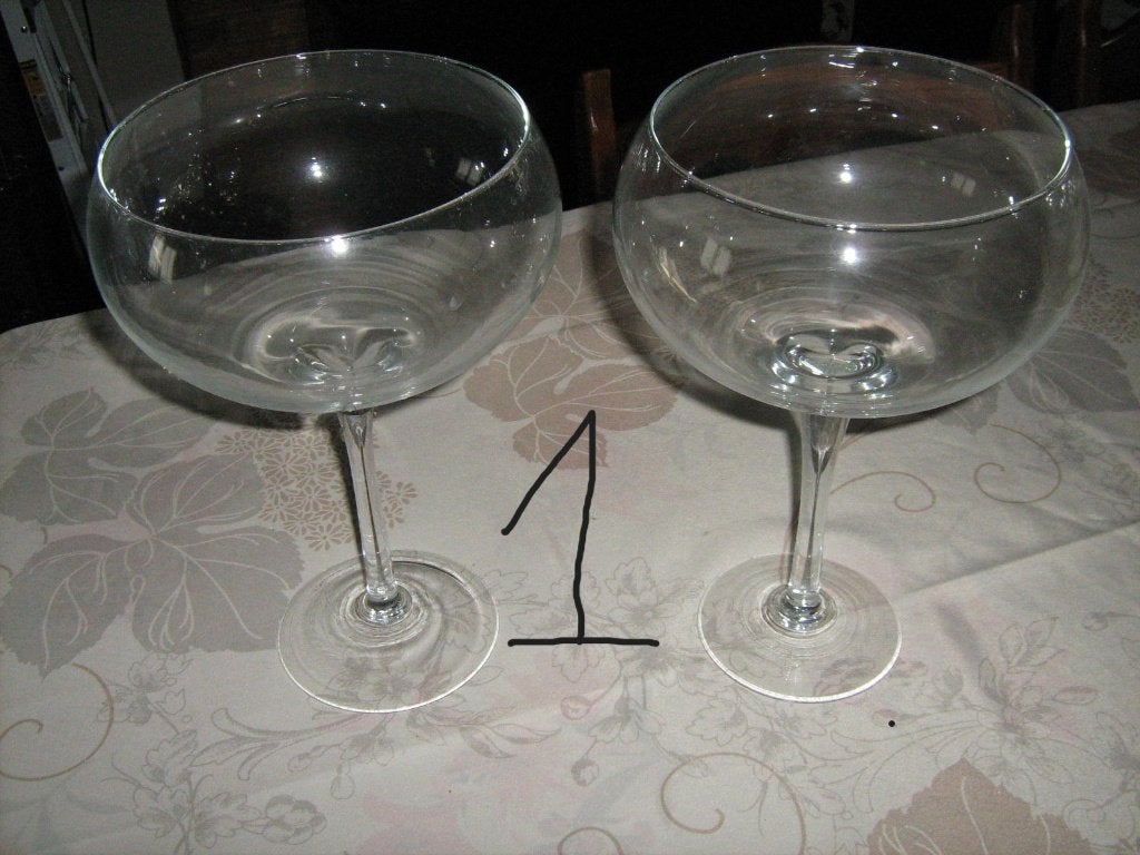 VEND 4 GRAND PHOTOFORS, Maison & Meubles, Cuisine | Vaisselle, Comme neuf, Verre, Enlèvement, Autres styles