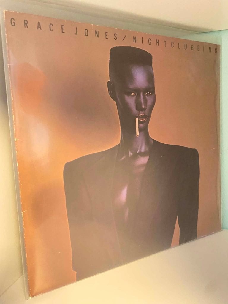 Grace Jones – Nightclubbing - Germany 1981 (J), Cd's en Dvd's, LP, Gebruikt, Verzenden, Funk