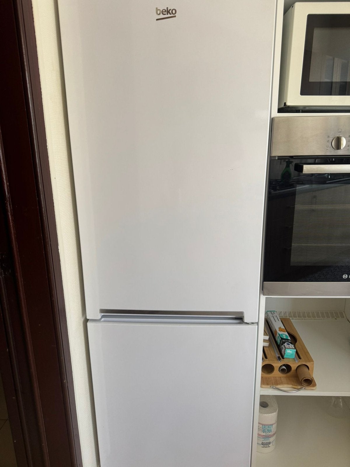 Frigo Beko, Enlèvement, Utilisé