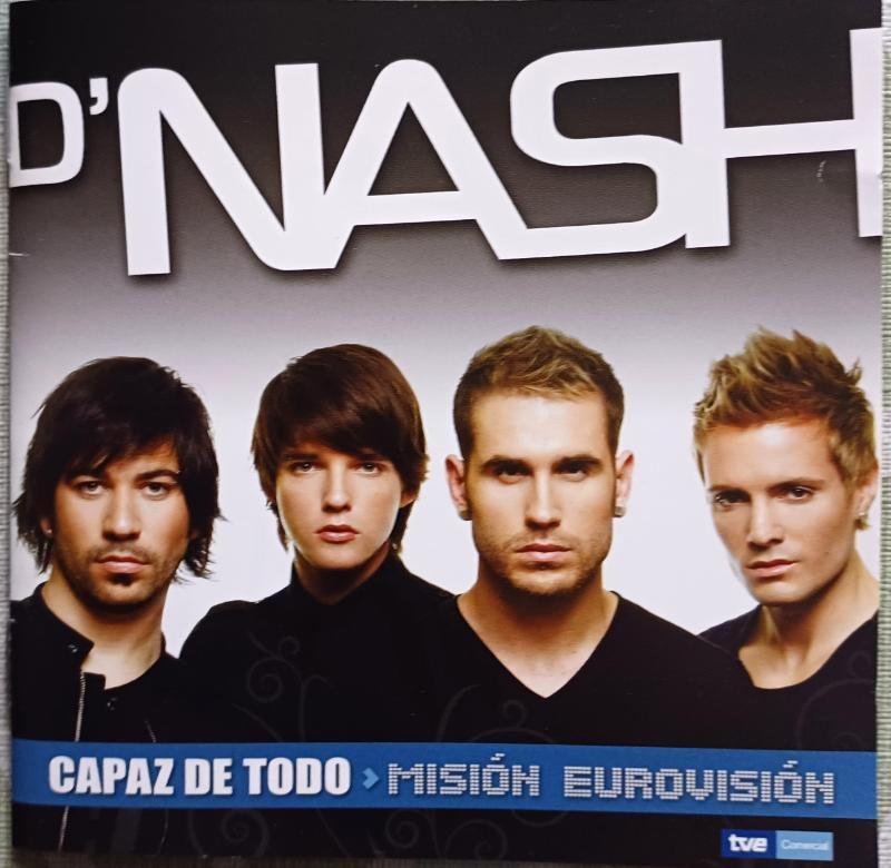 cd- D'NASH - CAPAZ DE TODO spain 2007 + DVD eUROVISION, Ophalen of Verzenden, Zo goed als nieuw
