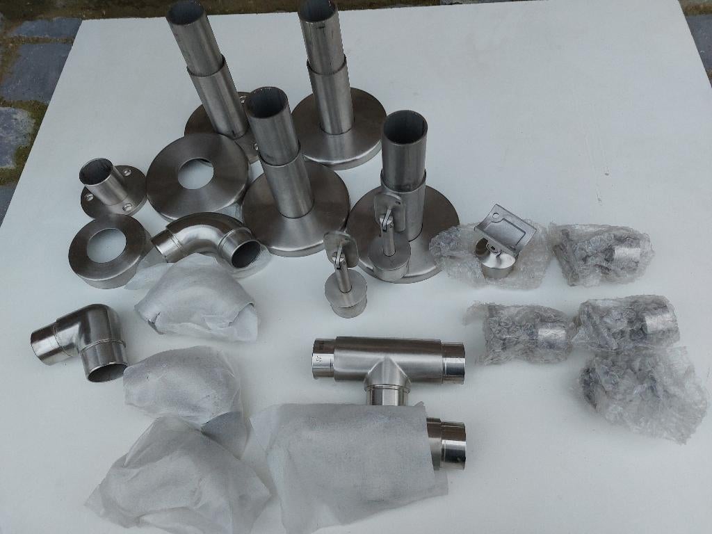 roestvrijstalen accessoires voor balustrades en balustrades, Ophalen