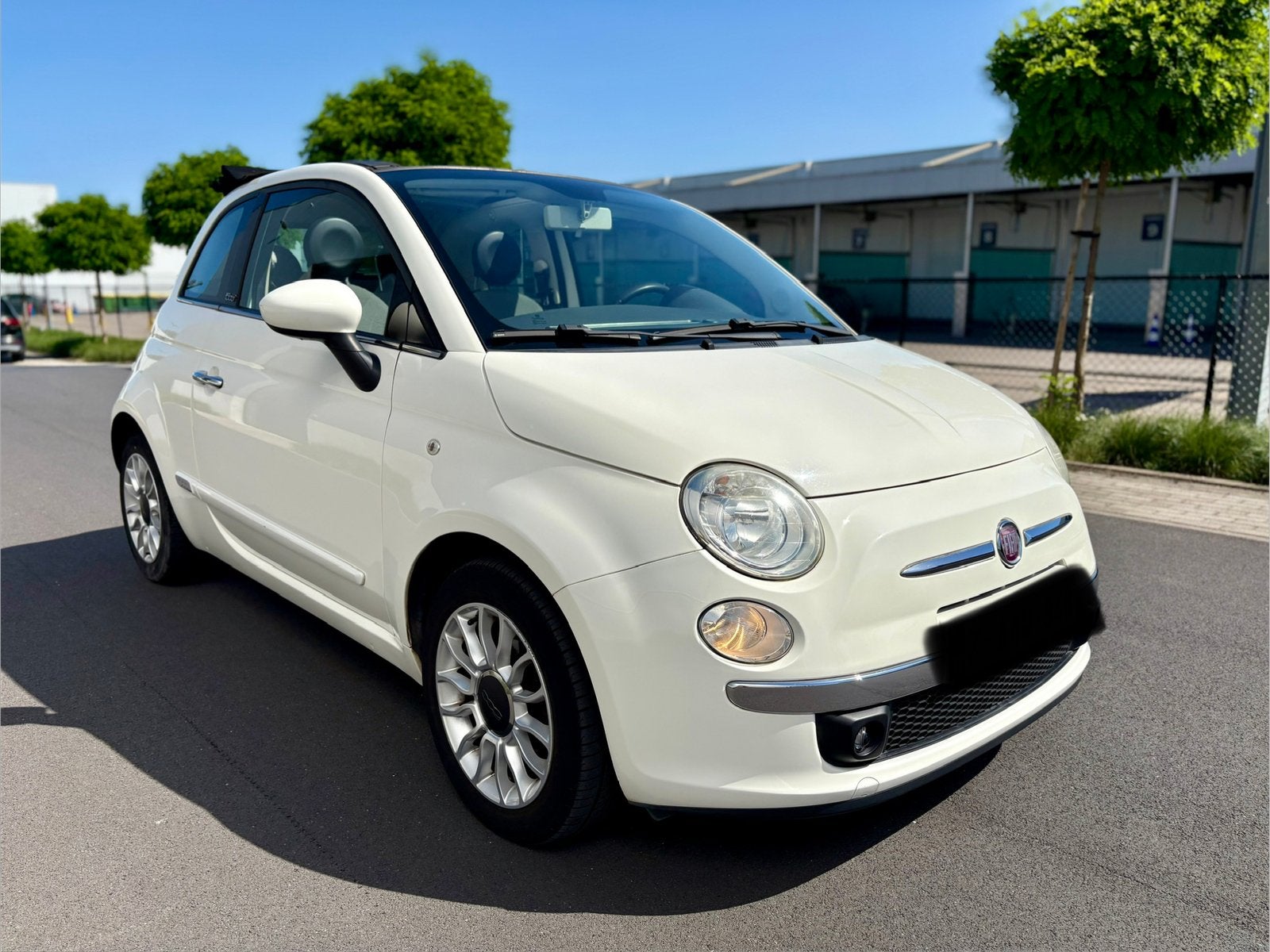 Fiat 500c 1.2 Benzine Gekeurd!, Auto's, Fiat, Automaat, Leder en Stof, Wit, Grijs
