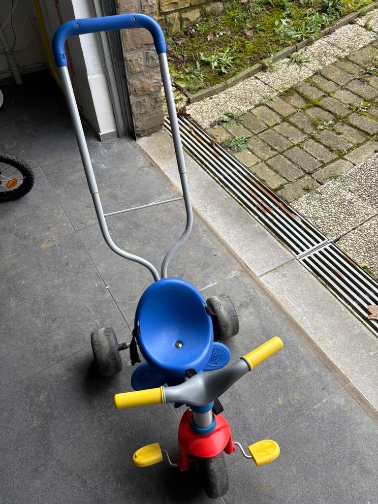 Fiets - driewieler, Fietsen en Brommers, Fietsen | Driewielers, Ophalen, Gebruikt, Duwstang