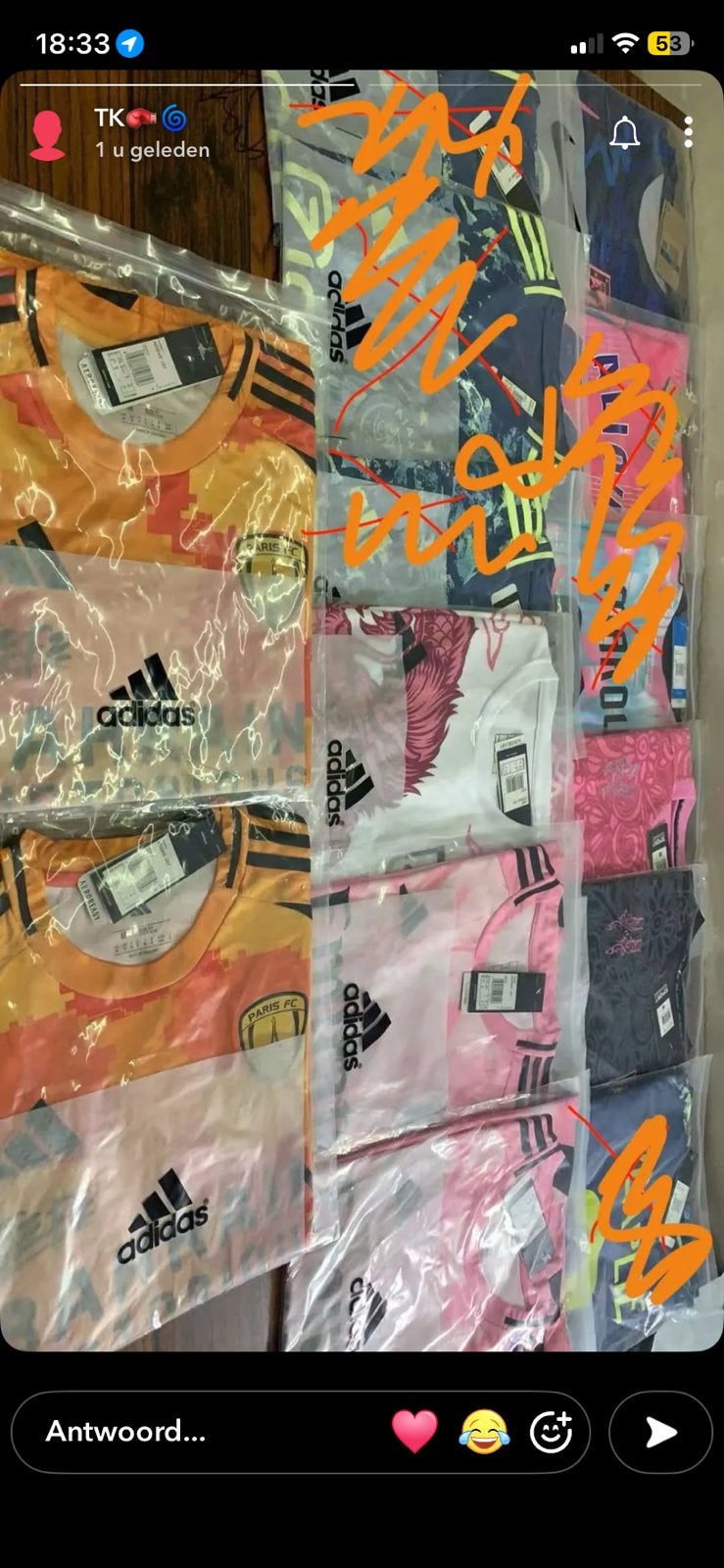 Maillot de foot/maillots de football, Taille M, Enlèvement, Neuf, Maillot