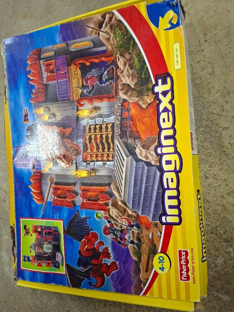 Drakenkasteel van imaginext Fischer price, Enlèvement, Comme neuf