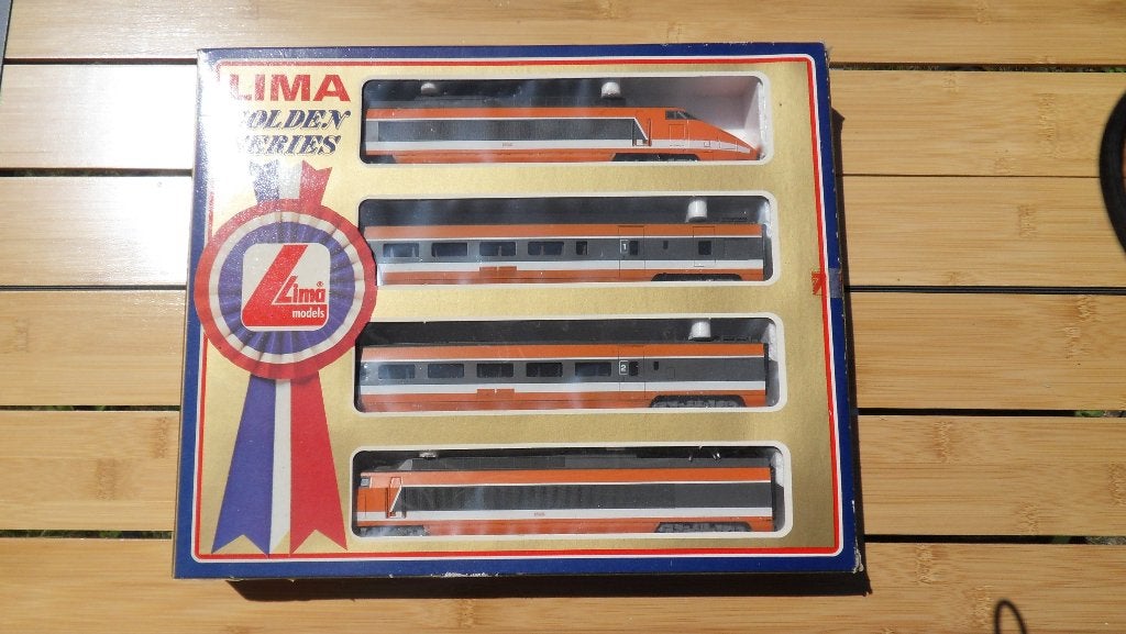 TGV Orange SNCF LIMA Golden Series., Comme neuf, Set de Trains, Analogique, Lima