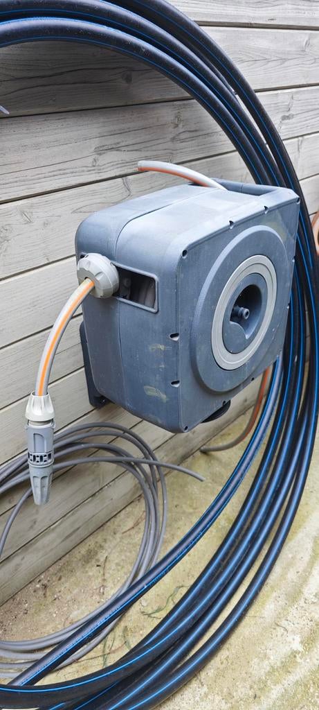 Waterhaspel 15 meter, Tuin en Terras, Ophalen of Verzenden