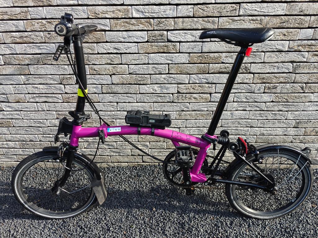Brompton black edition, Ophalen, Gebruikt, Brompton, Velgrem